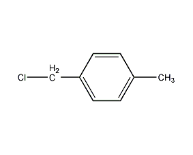 4-methylbenzyl chloride structural formula