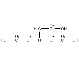 triethanolamine structural formula