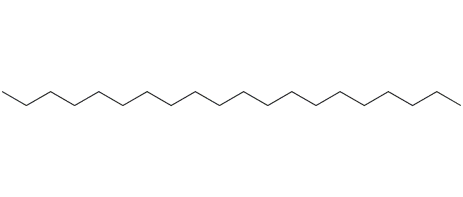 eicosane structural formula