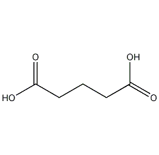 glutaric acid structural formula