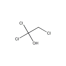 2,2,2-trichloroethanol structural formula