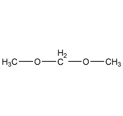 dimethoxymethane structural formula