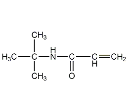 n-tert-butylacrylamide structural formula