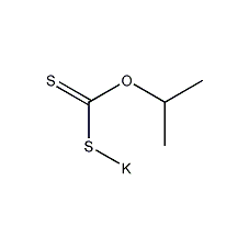 isopropyl potassium xanthate structural formula