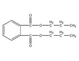 dipropyl phthalate structural formula