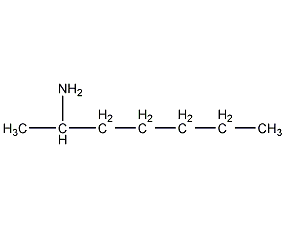 2-heptylamine structural formula