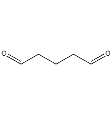 glutaraldehyde structural formula
