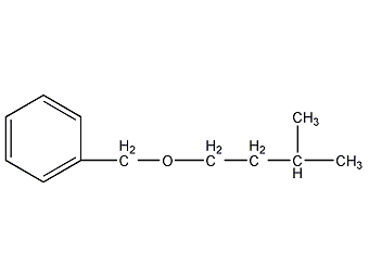 isoamyl benzyl ether structural formula