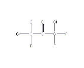 1,1,3-trichlorotrifluoroacetone structural formula