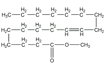 structural formula of methyl linoleate