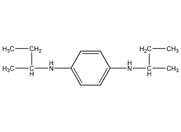n,n'-di-sec-butylphenylenediamine structural formula