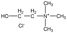 choline chloride structural formula