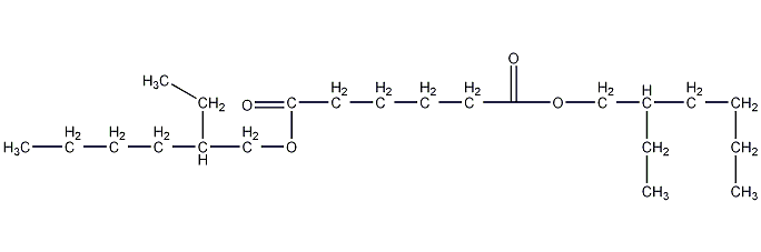 dioctyl adipate structural formula