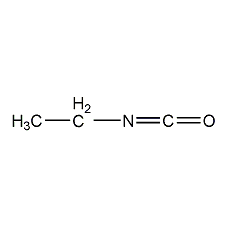 ethyl isocyanate structural formula