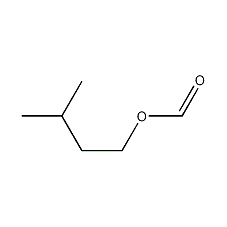 isoamyl formate structural formula