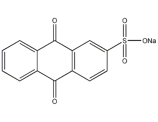 anthraquinone-2-sodium sulfonate hydrate structural formula
