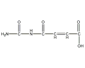 n-carbamoylmaleic acid structural formula