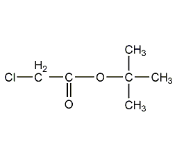 structural formula of tert-butyl chloroacetate