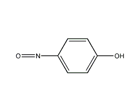 structural formula of p-nitrosophenol