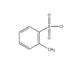 o-toluenesulfonyl chloride structural formula