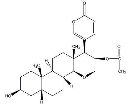 structural formula of sinobufosin