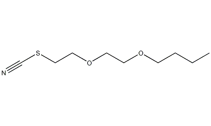 structural formula of thiocyanate butoxide