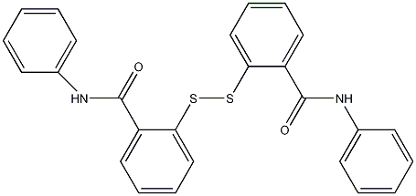dibenzoamido diphenyl disulfide structural formula