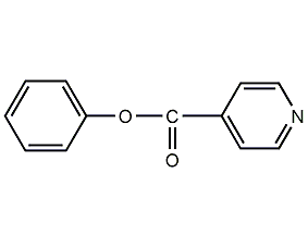 phenyl isonicotinate structural formula