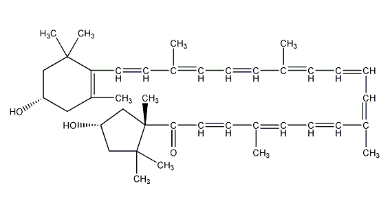 capsanthin structural formula