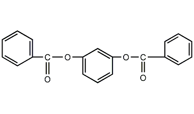 resorcinol dibenzoate structural formula