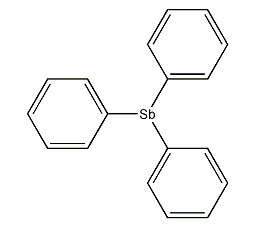 triphenyl antimony structural formula