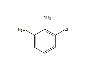 2-chloro-6-methylaniline structural formula