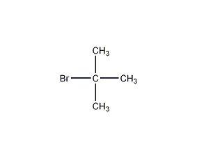 2-bromo-2-methylpropane structural formula