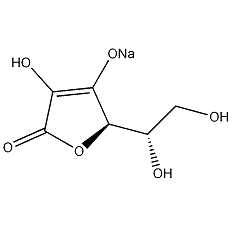 ascorbic acid sodium salt structural formula