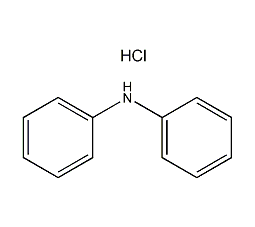 structural formula of diphenylamine hydrochloride