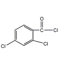 2,4-dichlorobenzoyl chloride structural formula