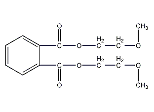 di(2-methoxyethyl)phthalate structural formula