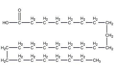 pentacosanoic acid structural formula