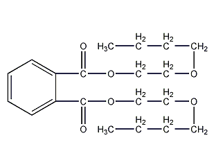 dibutoxyethyl phthalate structural formula
