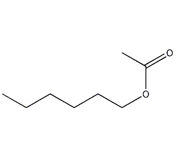 hexyl acetate structural formula