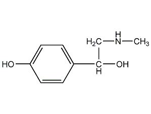 dl-phenylephrine structural formula