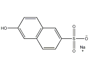 2-naphthol-6-sulfonate sodium salt structural formula