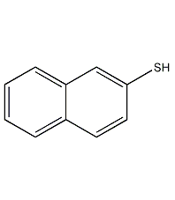 2-naphthylthiol structural formula