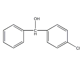 structural formula of p-chlorobenzyl alcohol