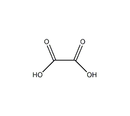 oxalic acid structural formula