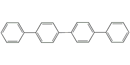 structural formula of p-tetraphenyl