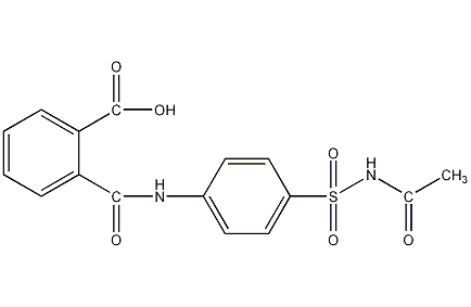 phthalosulfonate structural formula