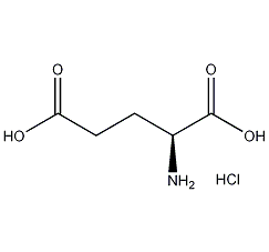 l-glutamic acid hydrochloride structural formula