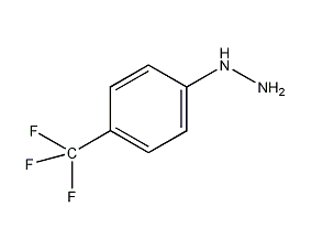 4-trifluoromethylphenylhydrazine structural formula