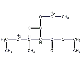 1-methylpropyl diethyl succinate structural formula